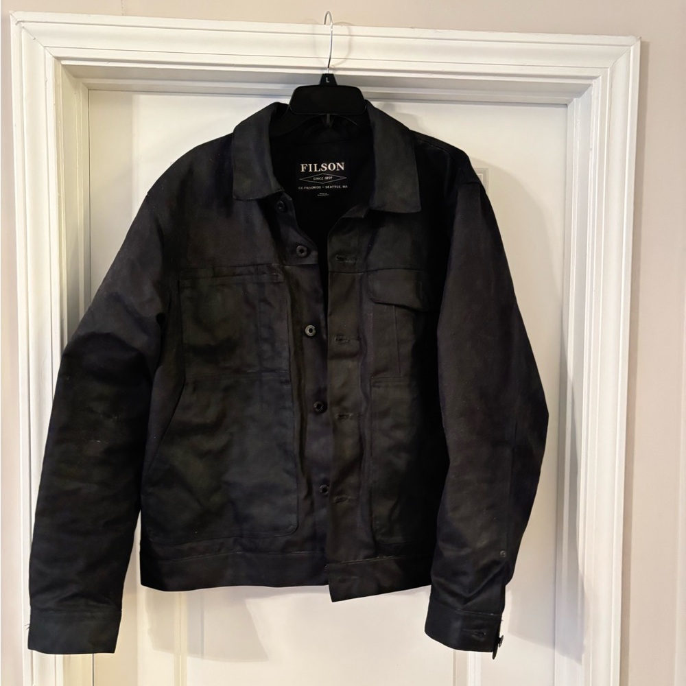 Filson Tin Cloth Short Lined Cruiser Jacket